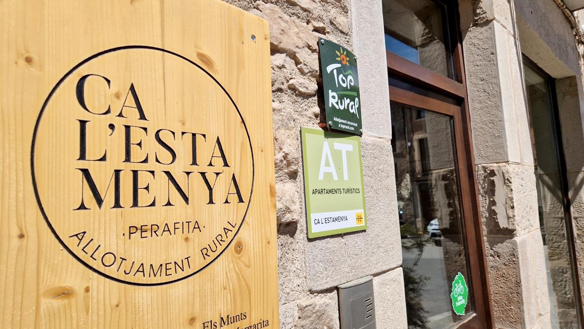 Perafita Ca L'Estamenya旅馆 外观 照片